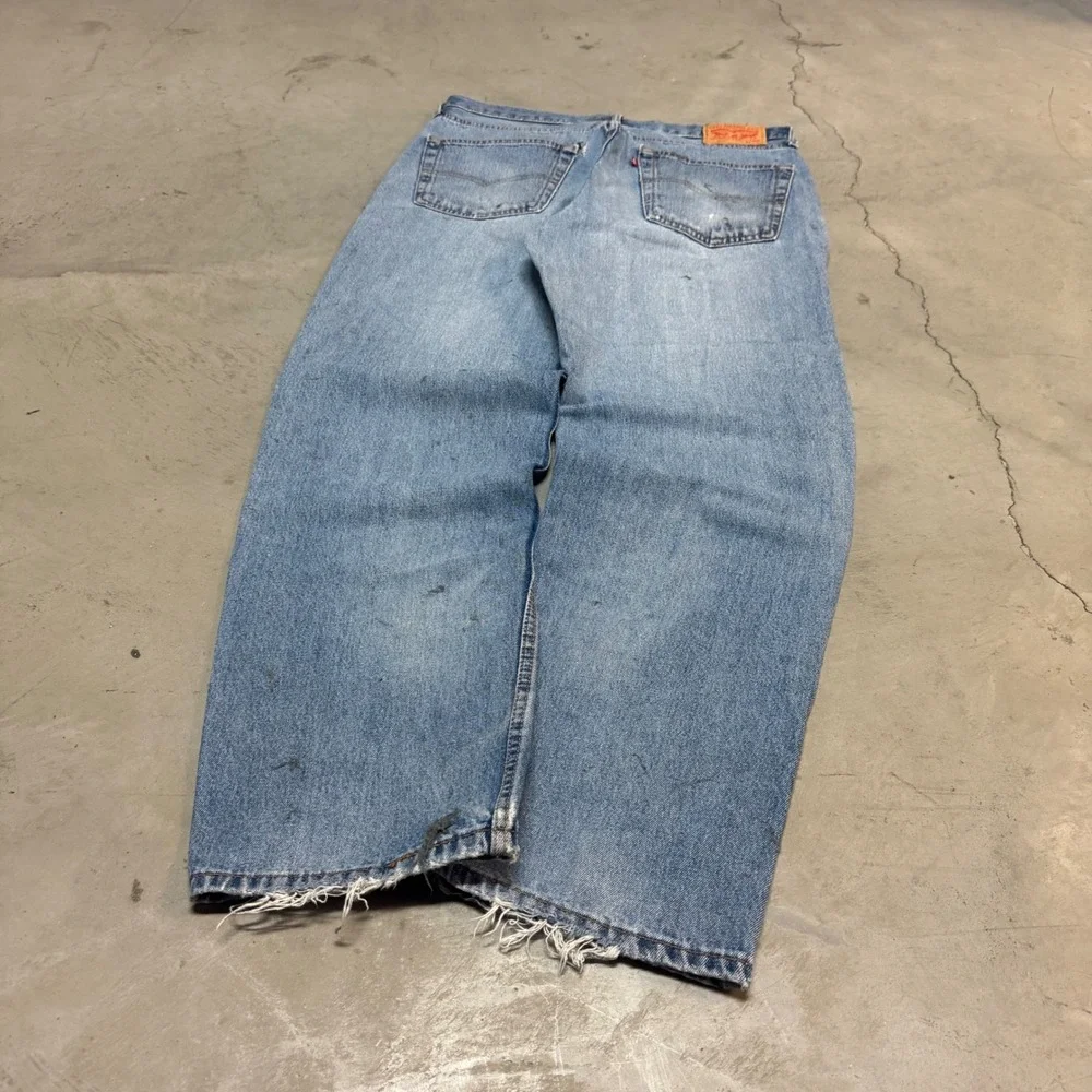 Vintage y2k Levi's‎ 505 Light Wash Faded Jeans
